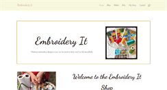 Desktop Screenshot of embroideryit.com